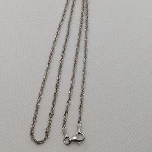 925 Rope Chain Necklace